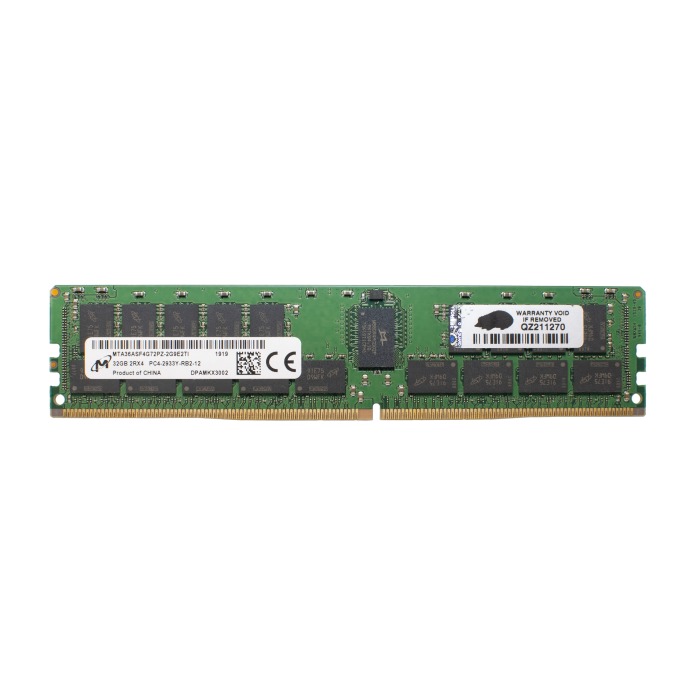 RAM-Speicher Micron 32GB 2Rx4 PC4-23400 DDR4 RDIMM ECC 2933MHz MTA36ASF4G72PZ-2G9E2
