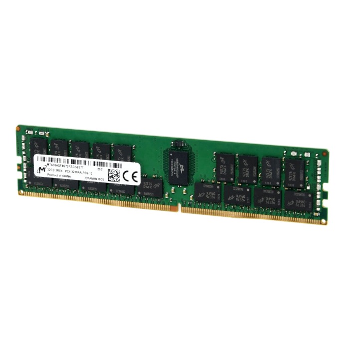 RAM-Speicher Micron 32GB 2Rx4 PC4-25600R DDR4 RDIMM ECC 3200MHz MTA36ASF4G72PZ-3G2E7