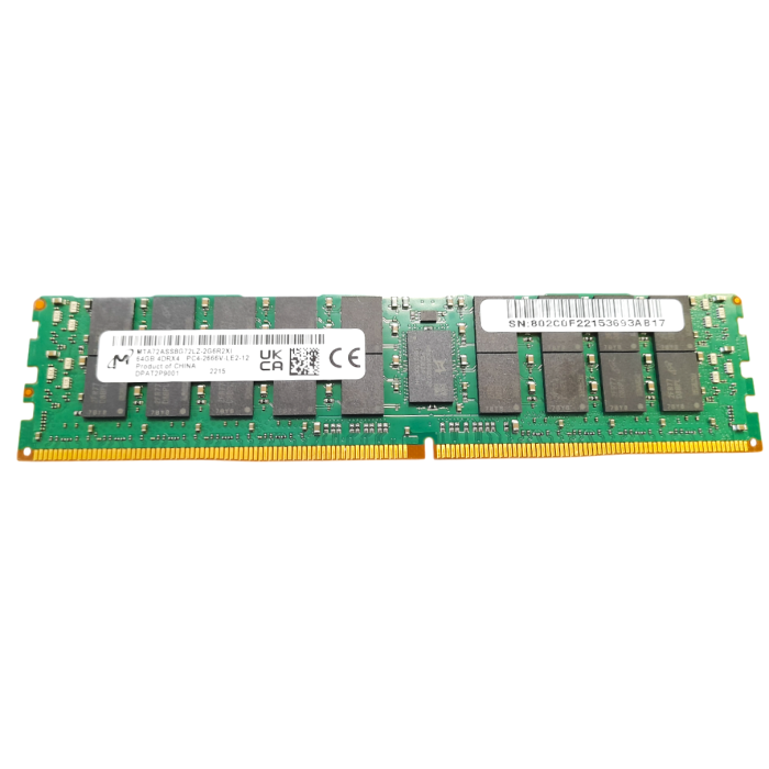 RAM-Speicher Micron 64GB 4Rx4 DDR4 LRDIMM ECC 2666MHz MTA72ASS8G72LZ-2G6R2