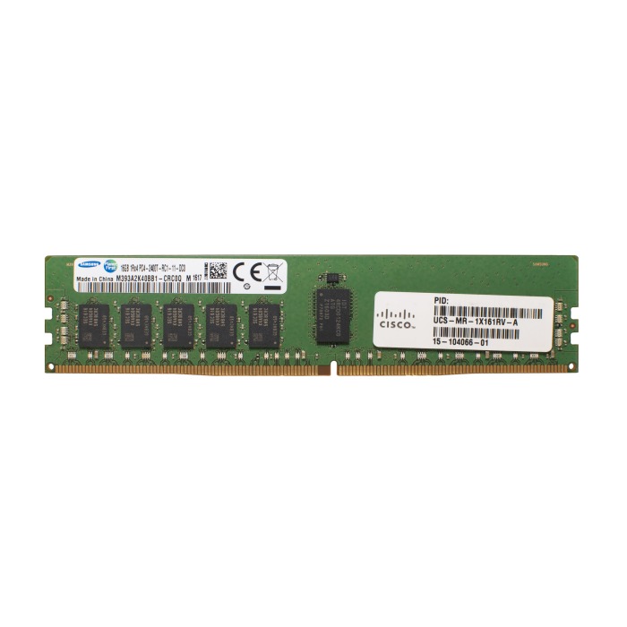 RAM-Speicher Samsung 16GB 1Rx4 PC4-19200T-R DDR4 RDIMM 2400MHz M393A2K40BB1-CRC