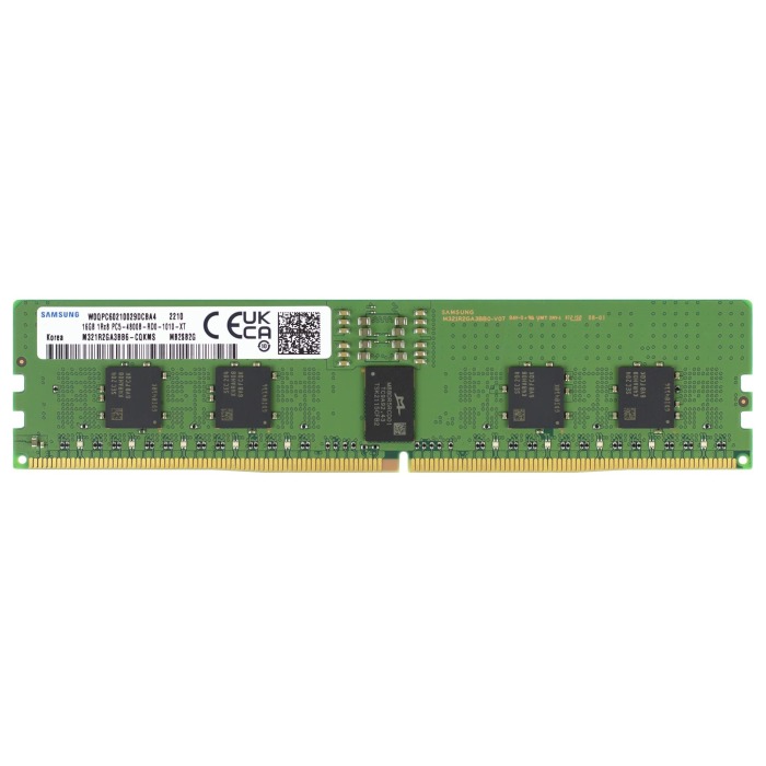RAM-Speicher Samsung 16GB 1Rx8 DDR5 RDIMM ECC 4800MHz M321R2GA3BB6-CQK