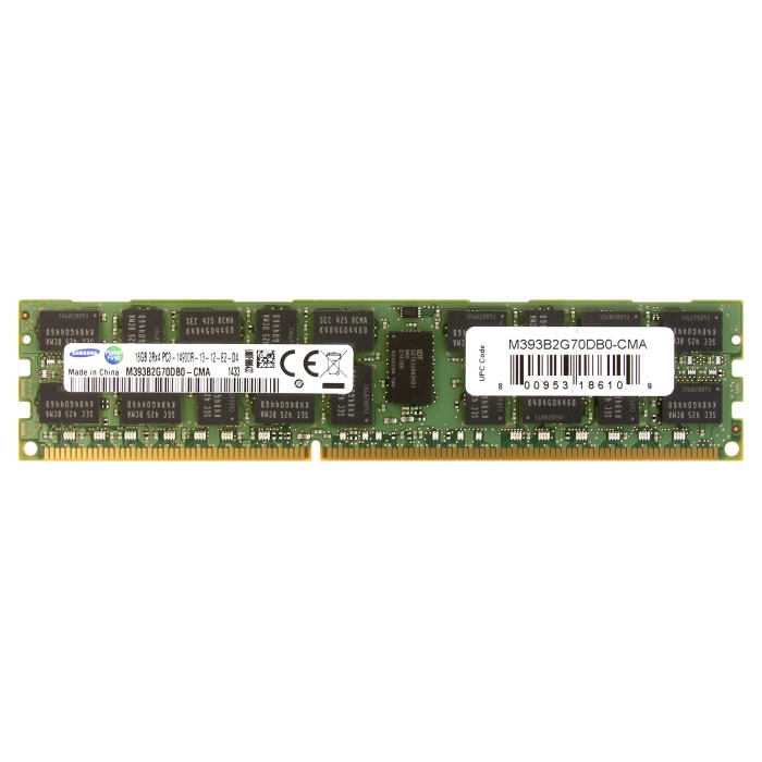 Pamięć RAM Samsung 16GB 2Rx4 PC3-14900R DDR3 RDIMM 1866MHz M393B2G70DB0-CMA