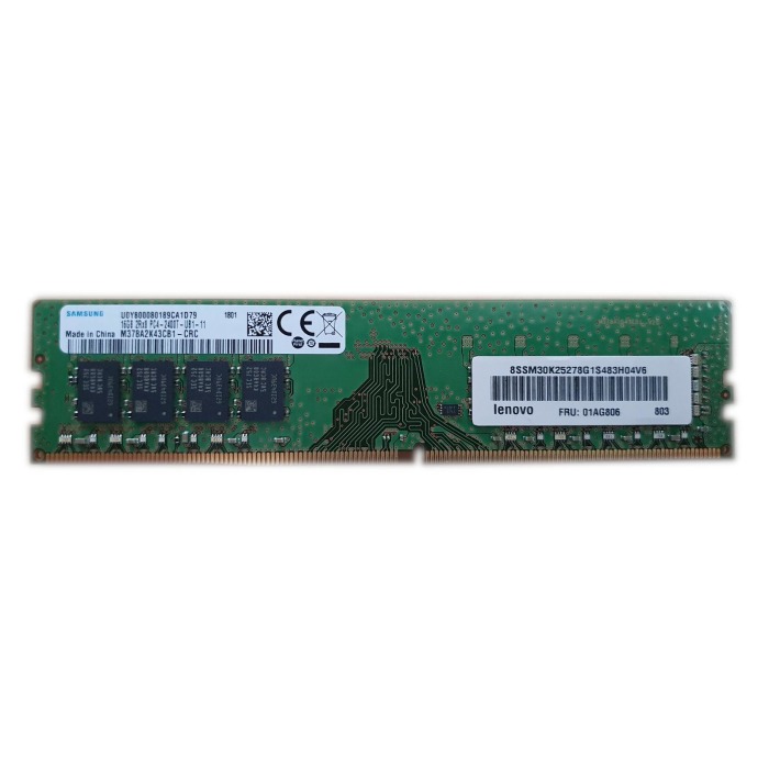 RAM-Speicher Samsung 16GB 2Rx8 PC4-19200 DDR4 UDIMM non ECC 2400MHz M378A2K43CB1-CRC