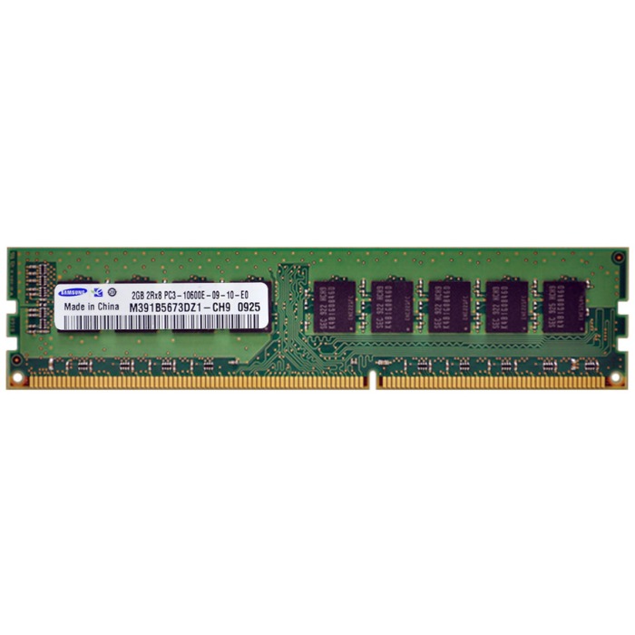 RAM-Speicher Samsung 2GB 2Rx8 PC3-10600 DDR3 1333MHz M391B5673DZ1-CH9