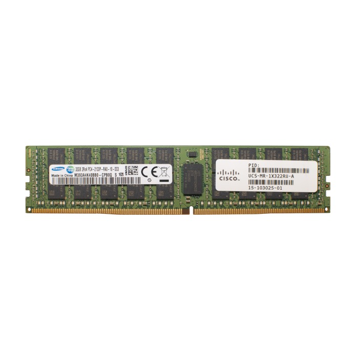 RAM-Speicher Samsung 32GB 2Rx4 PC4-17000P-R DDR4 RDIMM 2133MHz M393A4K40BB0-CPB