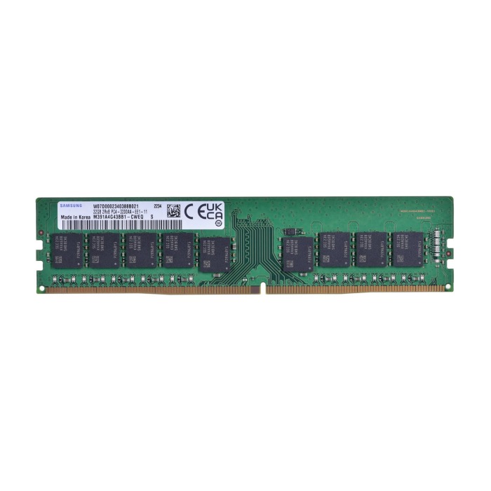 RAM-Speicher Samsung 32GB 2Rx8 DDR4 UDIMM ECC 3200MHz M391A4G43BB1-CWE
