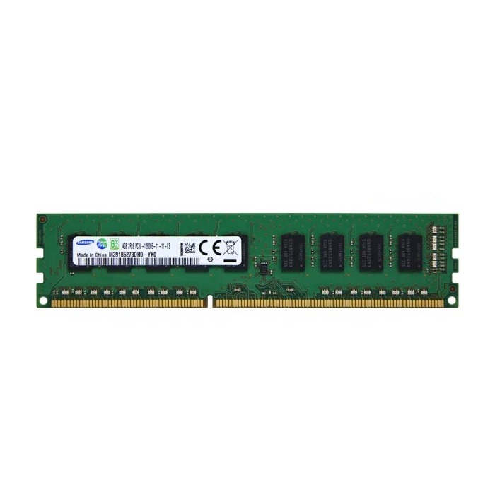 RAM-Speicher Samsung 4GB 2Rx8 PC3L-12800E DDR3 RDIMM 1600MHz M391B5273DH0-YK0