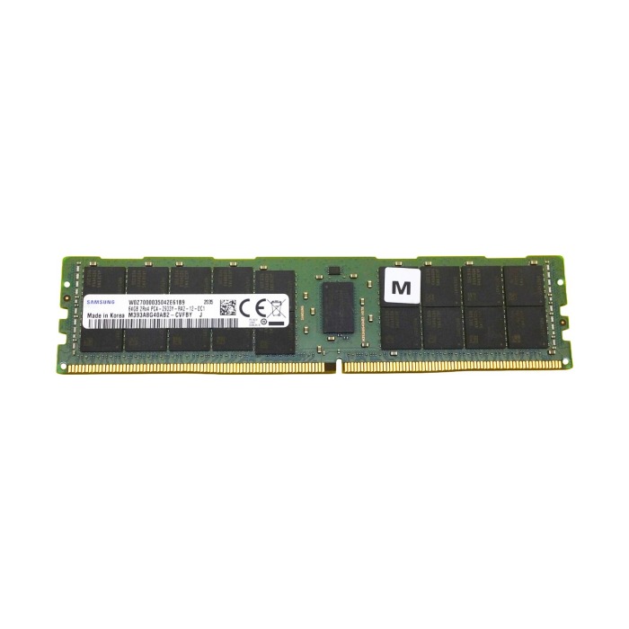 RAM-Speicher Samsung 64GB 2Rx4 PC4-23466U-R DDR4 RDIMM 2933MHz M393A8G40AB2-CVF