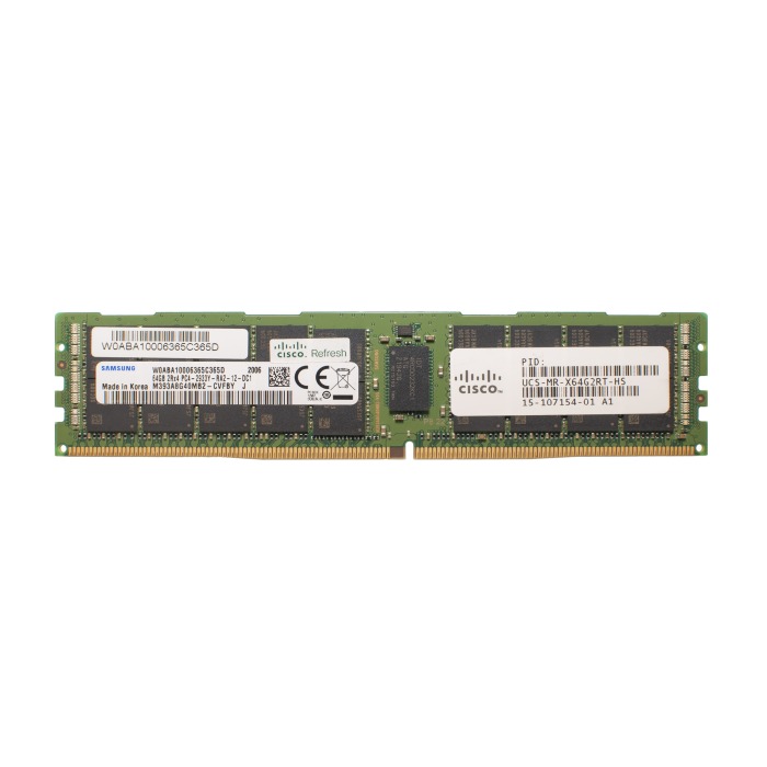 RAM-Speicher Samsung 64GB 2Rx4 PC4-23466U-R DDR4 RDIMM 2933MHz M393A8G40MB2-CVF
