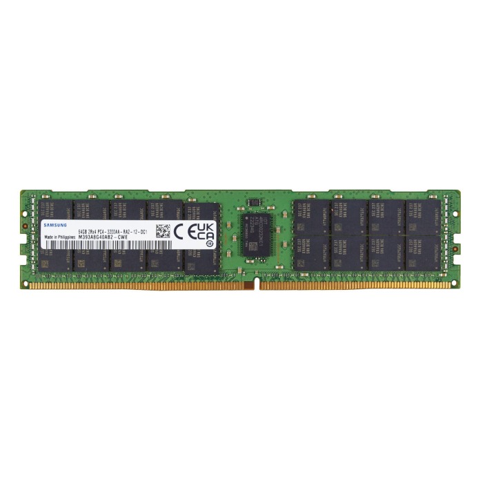 RAM-Speicher Samsung 64GB 2Rx4 PC4-25600R DDR4 RDIMM 3200MHz M393A8G40AB2-CWE
