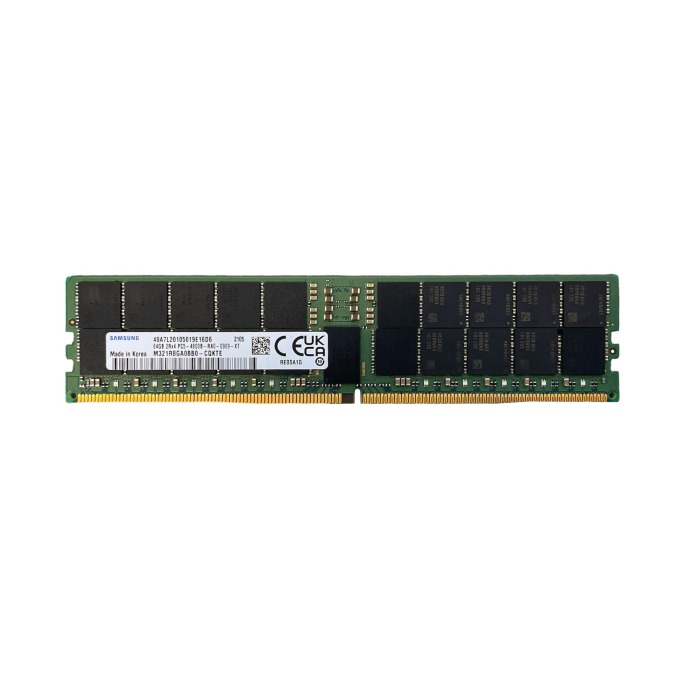 RAM-Speicher Samsung 64GB 2Rx4 PC5-38400R DDR5 4800MHz RDIMM ECC M321R8GA0BB0-CQK