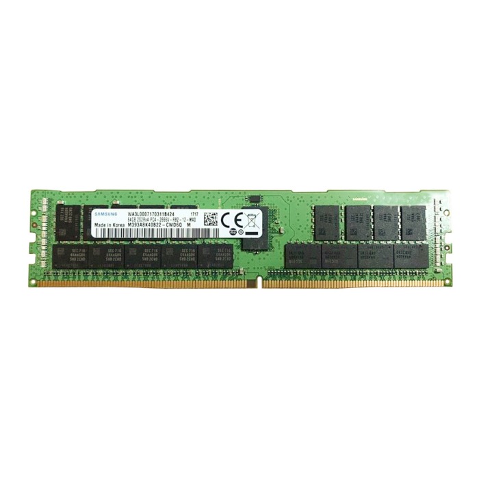 RAM-Speicher Samsung 64GB 2S2Rx4 PC4-2666V-R DDR4 RDIMM PC4-21300R M393A8K40B22-CWD