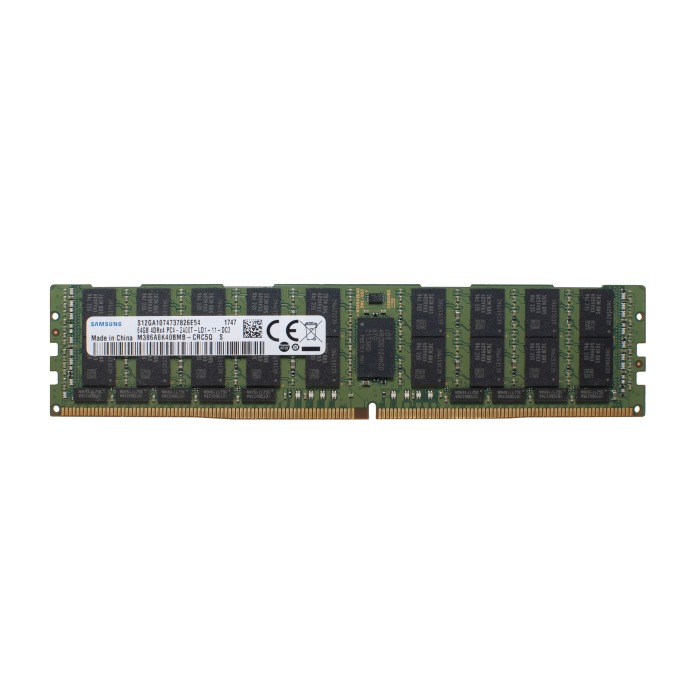 RAM-Speicher Samsung 64GB 4Rx4 PC4-19200T-L DDR4 LRDIMM ECC 2400MHz M386A8K40BMB-CRC
