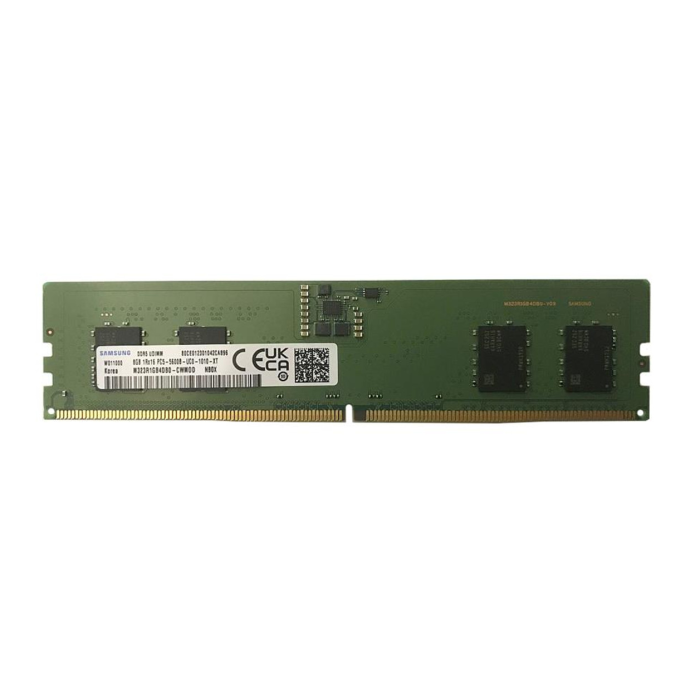 RAM-Speicher Samsung 8GB 1Rx16 PC5-48000 DDR5 UDIMM non ECC 5600MHz M323R1GB4DB0-CWMOD