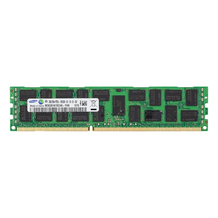 RAM-Speicher Samsung 8GB 2Rx4 PC3L-10600R DDR3 RDIMM 1333MHz M393B1K70CH0-YH9