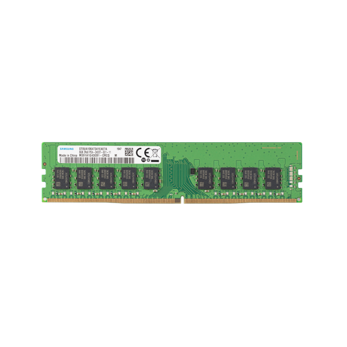 RAM-Speicher Samsung 8GB 2Rx8 PC4-19200T-E DDR4 UDIMM ECC 2400MHz M391A1G43EB1-CRC