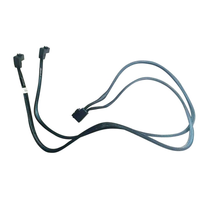 SAS-Kabel Dell PowerEdge R740XD/R840 24x2.5" 2xSFF-8643 bis 2xSFF-8643 H740P Adapter 37cm HNWWT