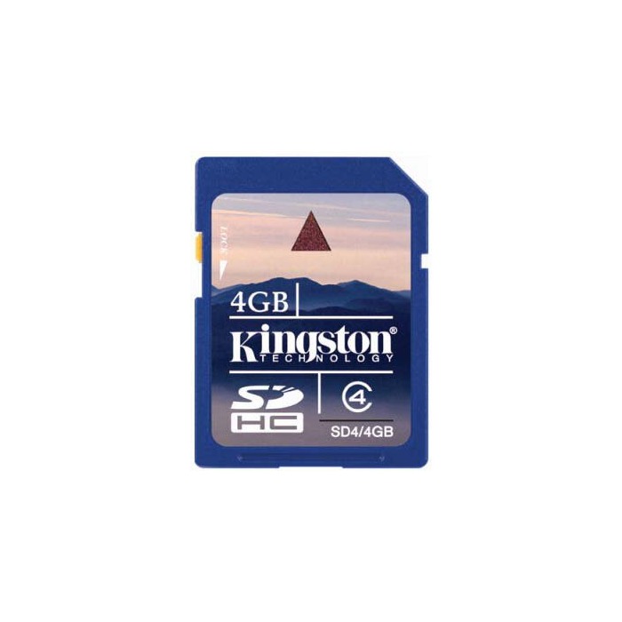 SD-Karte Kingston 4GB MicroSDHC Class 4