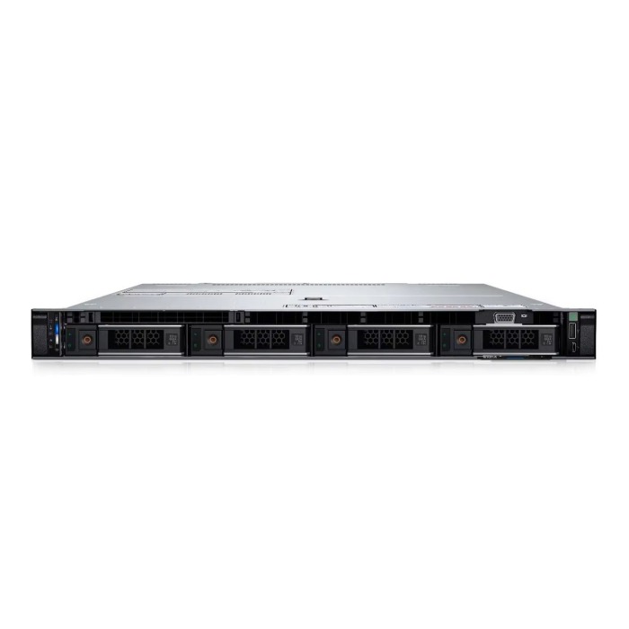 Server Dell/IBM R6625 4x3.5" mit 2x EPYC 9124, 128GB RAM-Speicher, BOSS-N1 Karte mit 2x 480GB SSD NVMe 2280 M.2, 4x10/25GbE SFP28, 2x Netzteil, Montageschienen, Abdeckung,Kabelorganiser für Server, IDRAC 9