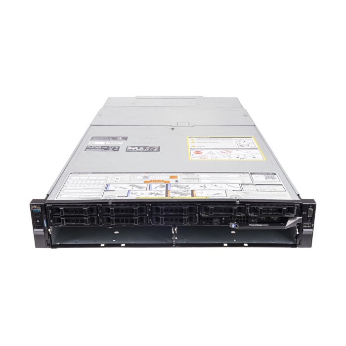 Server Dell PowerEdge FX2-S mit 4x E5-4655 v4, 32GB RAM, 2x 960GB SSD SATA 2.5", 2x PSU, schienen und befestigungsteile,