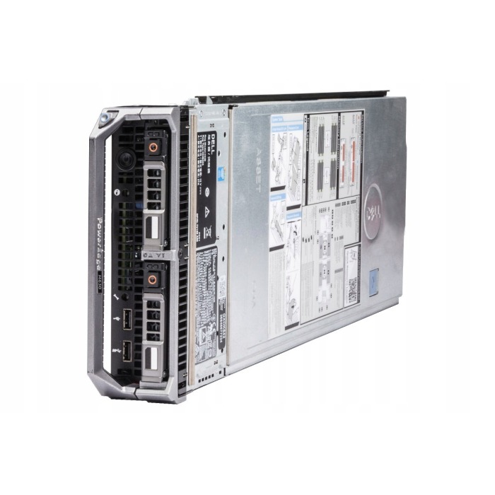 Server Dell PowerEdge M630 2x2.5" mit 2x E5-2687W v3, 32GB RAM, 2x 480GB SSD SATA 2.5",