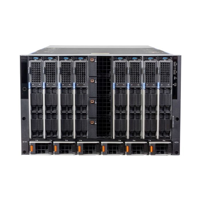 Server Dell PowerEdge MX7000 with 8x Server Dell MX750c 4x2.5" (2xGold 6330, 192GB RAM, S150, 4x960GB SSD NVMe, iDRAC9 Enterprise)