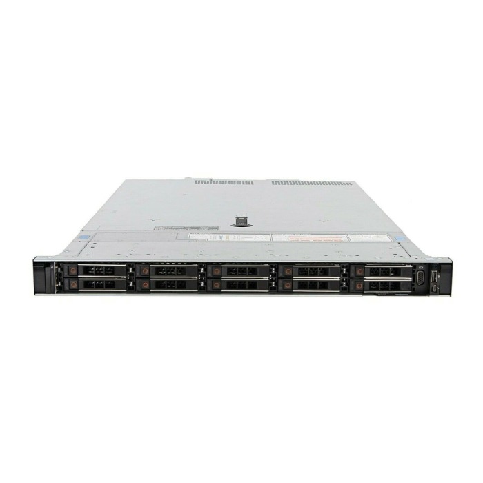 Server Dell PowerEdge R440 10x2.5" with 2x Silver 4112, 64GB RAM, H730p, 2x 480GB SSD SATA 2.5", 2x PSU 550W, rails, iDRAC9 Enterprise
