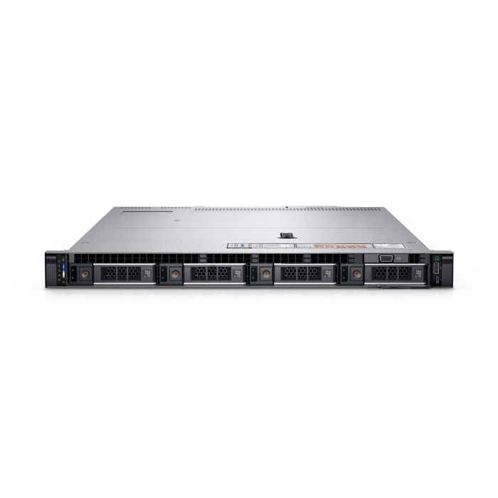 Server Dell PowerEdge R450 4x3.5" with 2x Silver 4314, 64GB RAM, H355, 2x480GB SSD SATA, 2xPSU, Rails, iDRAC9