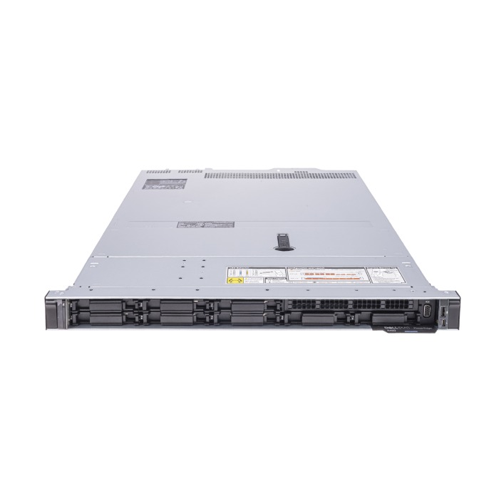 Server Dell PowerEdge R450 8x2.5" mit 2x Silver 4314, 32GB RAM-Speicher, H755, 2x 960GB SSD SAS 12G RI 2.5", 4x10GbE SFP+, 2x Netzteil 600W, Montageschienen, iDRAC9 Enterprise