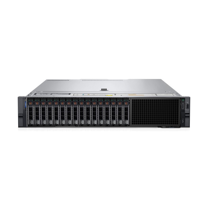 Server Dell PowerEdge R550 16x2.5" mit 2x Gold 5317, 64GB RAM, H355, 2x 480GB SSD SATA 2.5", 2x PSU 600W, Montageschienen, iDRAC9 Enterprise