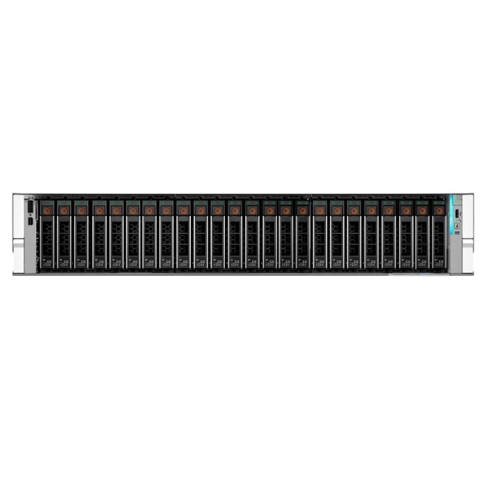 Server Dell PowerEdge R570 24x2.5" with 1x 6505P, 512GB RAM, H365i, Server Dell PowerEdge R570, 2x 1.92TB SSD SATA 2.5", 2x50GbE SFP56, 2x PSU 1100W, rails, iDRAC10 Core