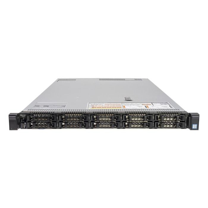 Server Dell PowerEdge R630 10x2.5" (4xNVMe) with 2x E5-2687W v3, 64GB RAM, H730, 2x 960GB SSD SATA 2.5", 2x 960GB NVMe U.2 2.5", 4x1GbE, 2x PSU, Rails, iDRAC 8