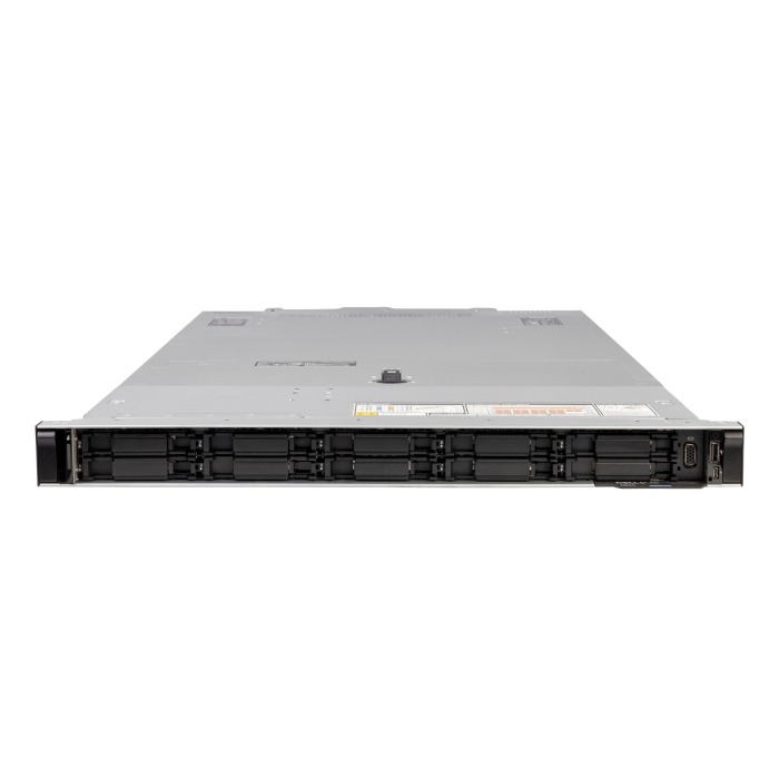 Server Dell PowerEdge R650 10x2.5" NVMe mit 2x Gold 6338, 256GB RAM-Speicher, BOSS-S1 mit 2x Dell 128GB SSD SATA M.2, H755, 10x 1.92TB SSD NVMe U.2 2.5", 2x100GbE QSFP28, 2x L4 24GB, 2x Netzteil 1400W
