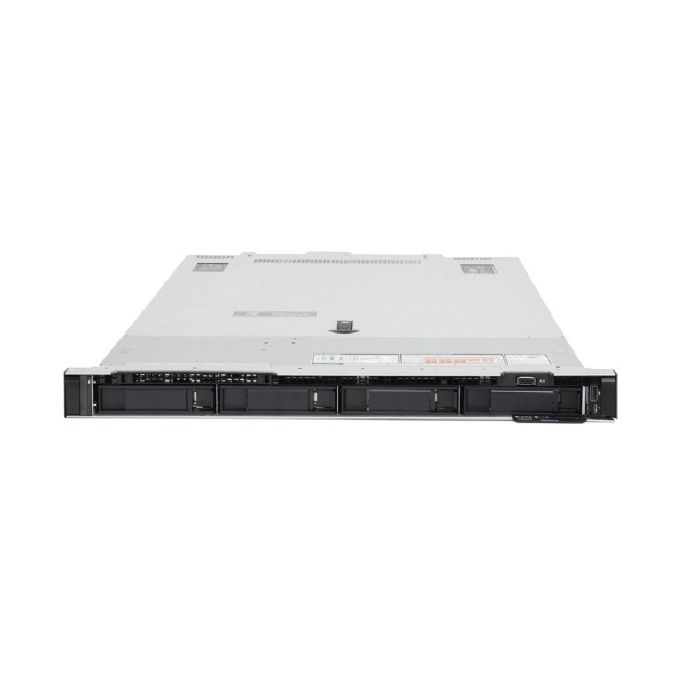 Server Dell PowerEdge R6525 4x3.5" with 2x EPYC 7453, 64GB RAM, H755, 1x 4TB 7.2k SAS 3.5", 2x1GbE RJ45, 2x PSU, rails, iDRAC 9