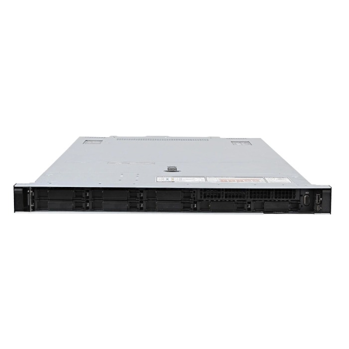 Server Dell PowerEdge R6525 8x2.5" mit 2x EPYC 7402, 512GB RAM-Speicher, H745, 2x10/25GbE SFP28, 2x Netzteil 1400W, Montageschienen, iDRAC9 Enterprise