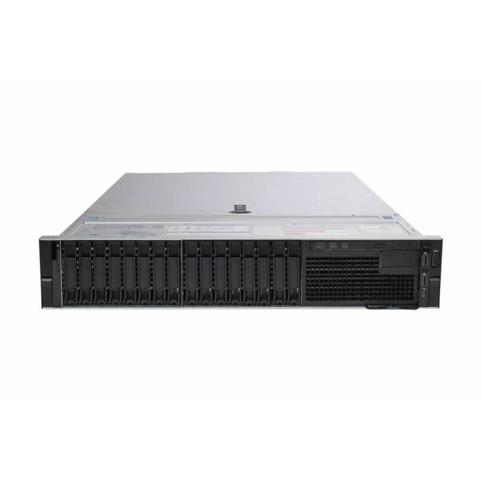 Server Dell PowerEdge R740 16x2.5" with 2x Silver 4116, 128GB RAM, H730p, 2x 480GB SSD SATA 2.5", 4x1GbE, 2x PSU 1100W, rails, iDRAC9 Enterprise