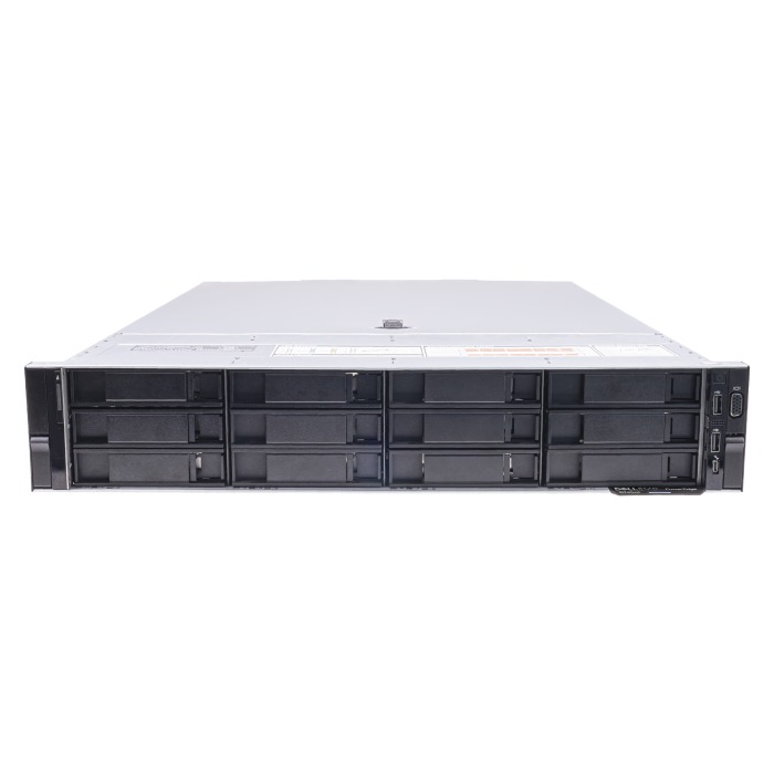 Server Dell PowerEdge R740XD 12x3.5" mit 2x Platinum 8160, 32GB RAM, H730P, 2x 960GB SSD SATA 2.5", 4x1GbE, 2xPSU, Schienen, iDRAC 9 Enterprise