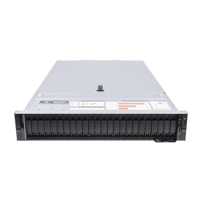 Server Dell PowerEdge R740xd 24x2.5" 8xNVMe with 2x Gold 5120, 32GB RAM, H730P, 2x960GB SSD SATA 2.5", 4x1GbE, 2xPSU, Rails, iDRAC 9 Enterprise