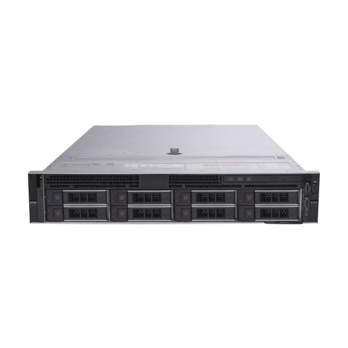 Server Dell PowerEdge R7415 8x3.5" mit 1x EPYC 7371, 32GB RAM, H730P, 2x 480GB SSD SATA 6G RI 2.5", 4x1GbE RJ45, 2x PSU, schienen, iDRAC 9