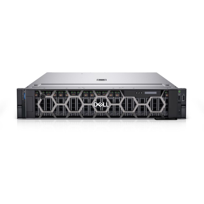 Server Dell PowerEdge R750 12x3.5" mit 1x Gold 6338, 32GB RAM-Speicher, H345, 2x 960GB SSD SATA 6G RI 2.5", 2x1GbE RJ45, 2x Netzteil, Montageschienen, iDRAC 9