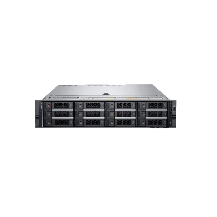 Server Dell PowerEdge R750xs 12x3.5" mit 2x Silver 4310T, 128GB RAM-Speicher, H755, 4x 7.68TB SSD SAS 12G RI 2.5", 4x10GbE SFP+, 2x Netzteil, Montageschienen, iDRAC 9