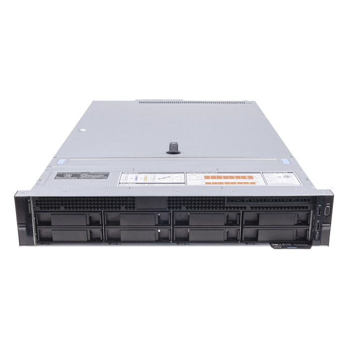 Server Dell PowerEdge R7515 8x3.5" mit 1x EPYC 7543, 32GB RAM, H730P, 2x 960GB SSD SATA 2.5", 2x1GbE RJ45, 2x PSU, schienen und befestigungsteile, iDRAC 9