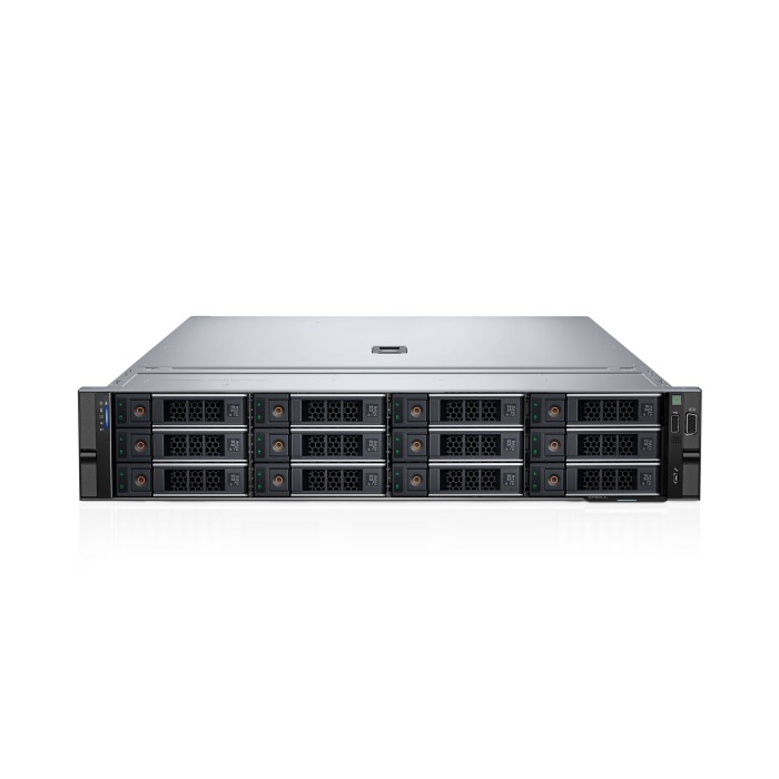 Server Dell PowerEdge R760 12x3.5"with 2x Silver 4410Y, 64GB RAM, BOSS-N1with 2x Dell 480GB SSD NVMe M.2, 2x1GbE, 2x PSU 1100W, rails, iDRAC9 Enterprise