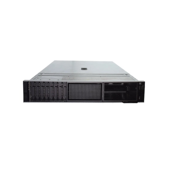 Server Dell PowerEdge R760 16x2.5"with 2x Silver 4410Y, 64GB RAM, H755, 2x 960GB SSD SATA 2.5", 2x1GbE, 2x PSU 1100W, rails, iDRAC9 Enterprise