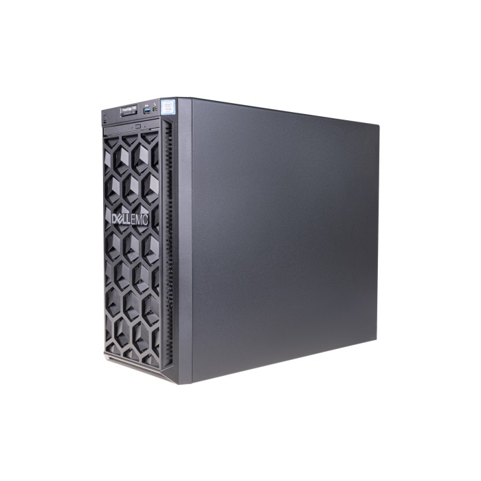 Server Dell PowerEdge T140 4x3.5" with 1x E-2124, 32GB RAM, H330, 2x 1.92TB SSD SATA 6G RI 2.5", 1x PSU, iDRAC 9