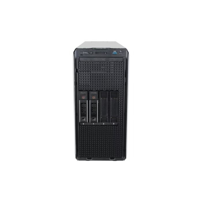 Server Dell PowerEdge T350 4x3.5" with 1x E-2336, 16GB RAM, H345, 2x 480GB SSD SATA 6G RI 2.5", 2x PSU, 