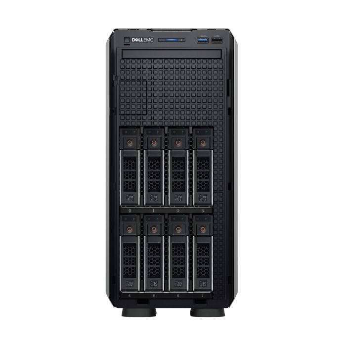 Server Dell PowerEdge T350 8x3.5" with 1x E-2336, 16GB RAM, H345, 2x 480GB SSD SATA 6G RI 2.5", 2x PSU, 