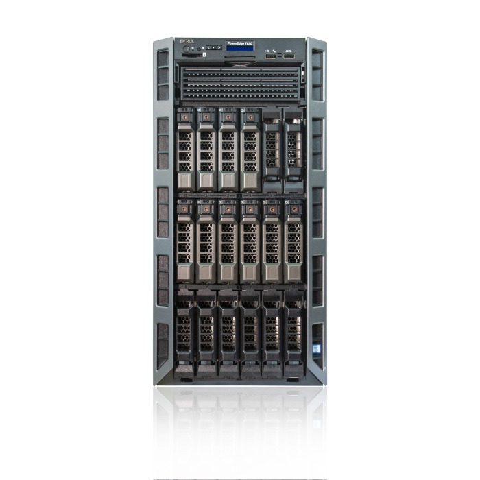Server Dell PowerEdge T630 8x3.5" mit 1x E5-2650 v4, 128GB RAM, 2x PSU, iDRAC 8