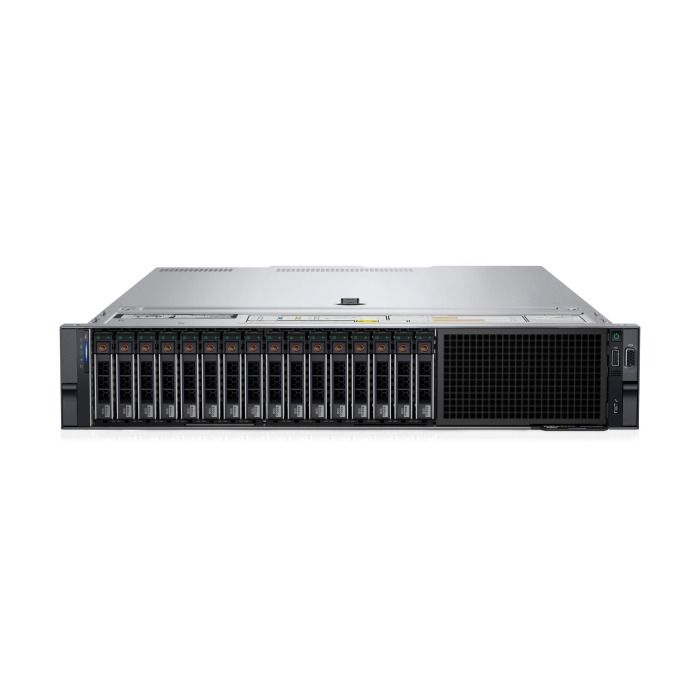 Server Dell R550 16x2.5", with 2x Silver 4310, 32GB RAM, H355, 2x480GB SSD SATA 2.5", 2xPSU, Rails, iDRAC9 Enterprise