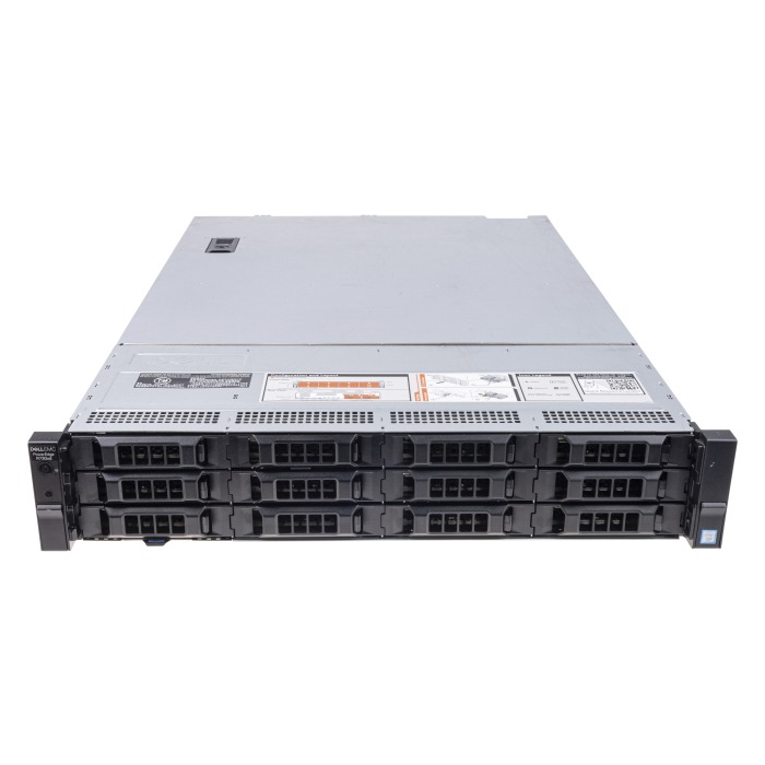 Server Dell R730XD 24x2.5" 2x2.5" mit 2x E5-2690 v4, 128GB RAM, H730, 2x480GB SSD SATA 2.5", 4x1GbE, 2xPSU, Schienen, iDRAC 8 Enterprise
